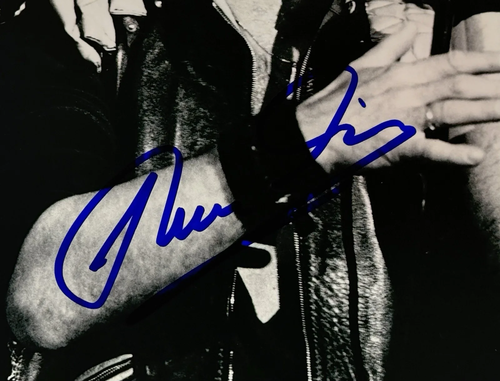 Klaus Meine signed Photo the Scorpions 8x10 beckett coa, изображение 2