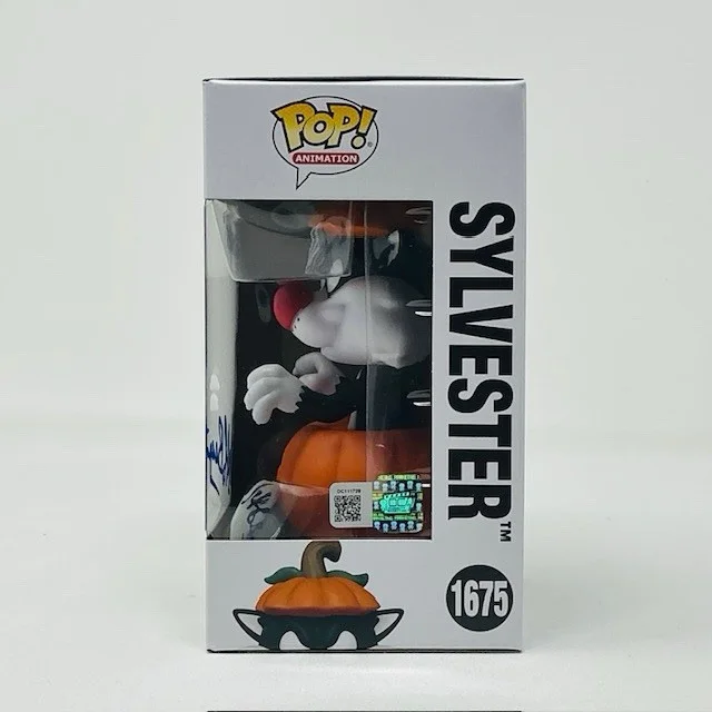 Jeff Bergman Autographed Sylvester Looney Tunes Funko Pop Animation #1675 OCCM, image 5