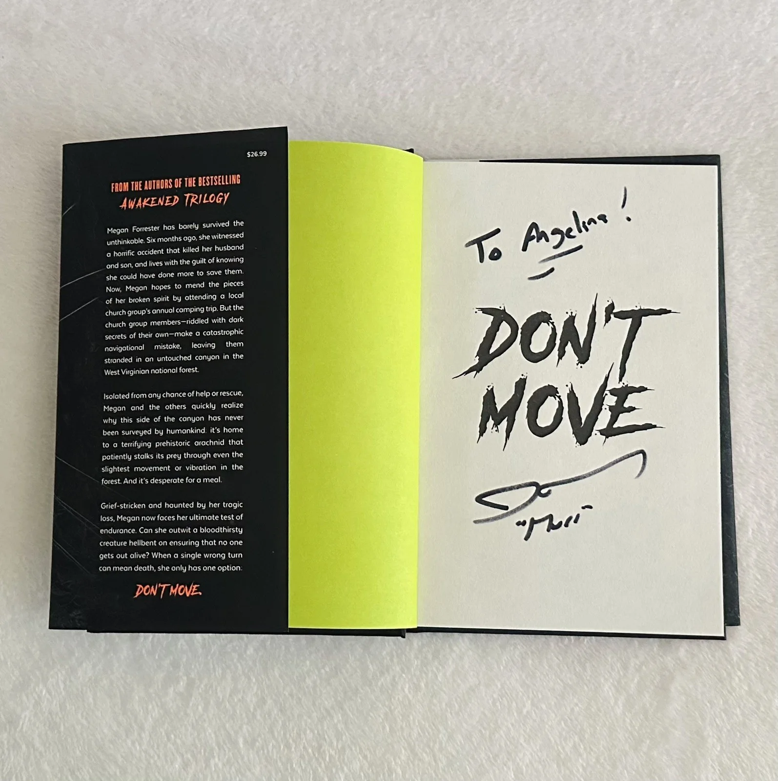 Brand New Impractical Jokers' James "Murr" Murray's "Don't Move" Signed Copy, изображение 2