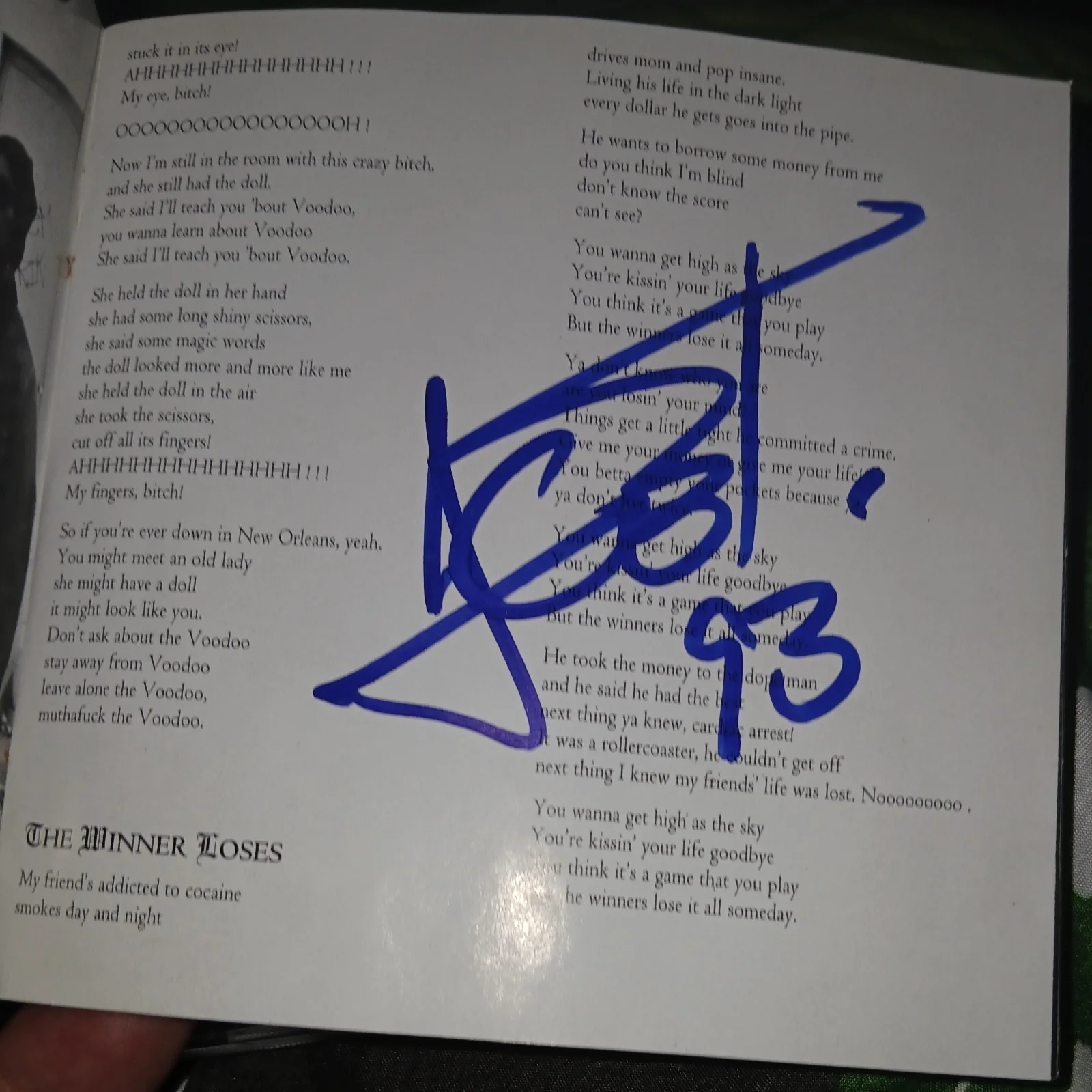 BODY COUNT Self Titled CD SIGNED By Original Lineup RARE W/ Cop Killer +7 CD Lot, image 3