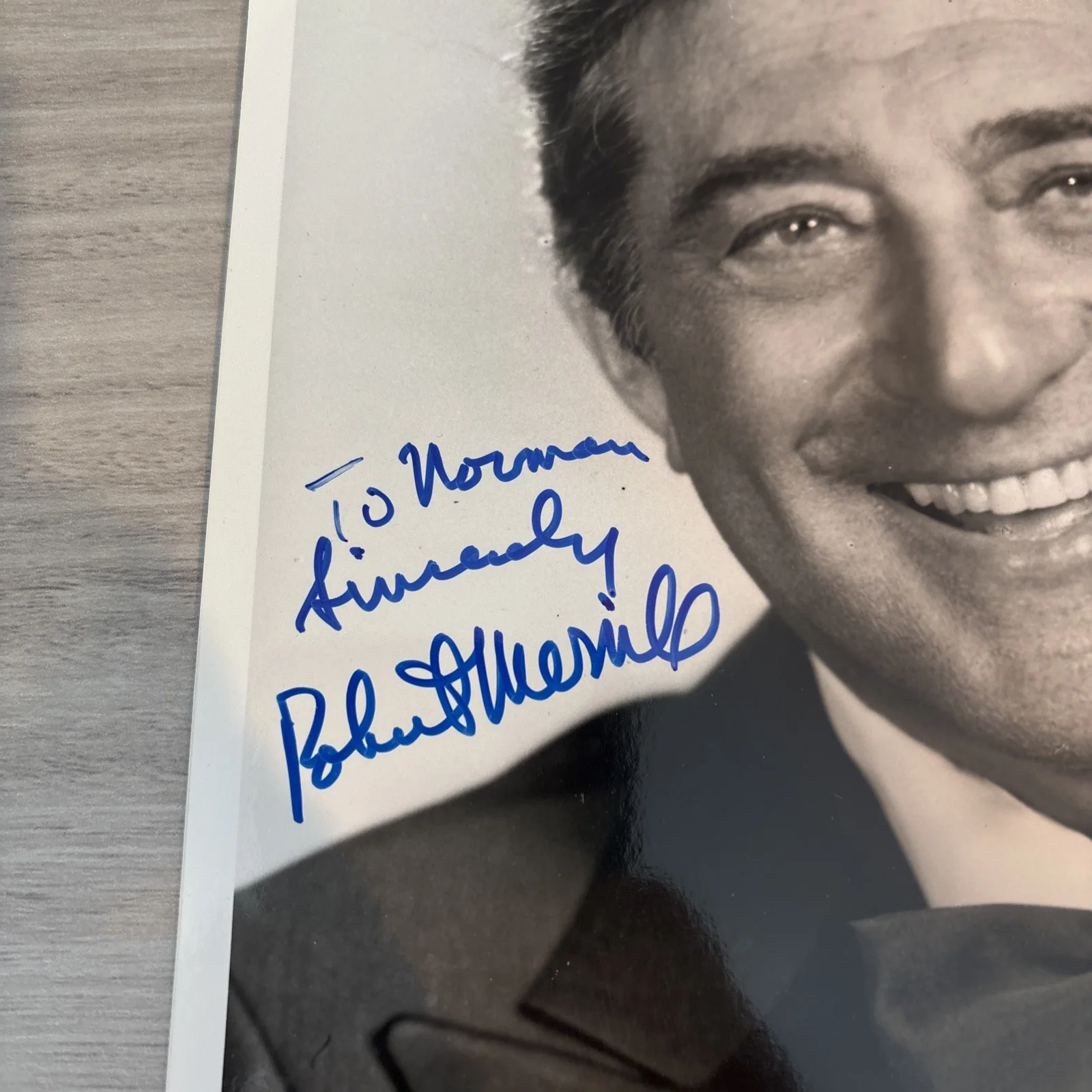 Robert Merrill Signed Autographed 8x10 Photo Opera Baritone 2, image 2