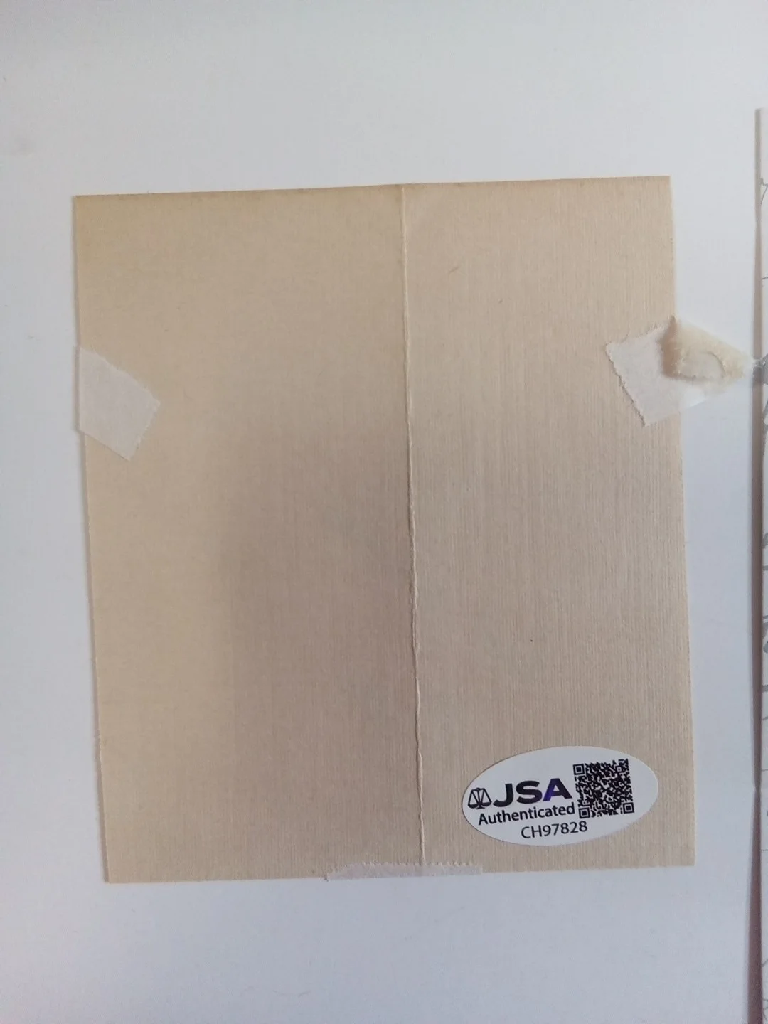Billie Dove Signed Paper Cut JSA, image 3