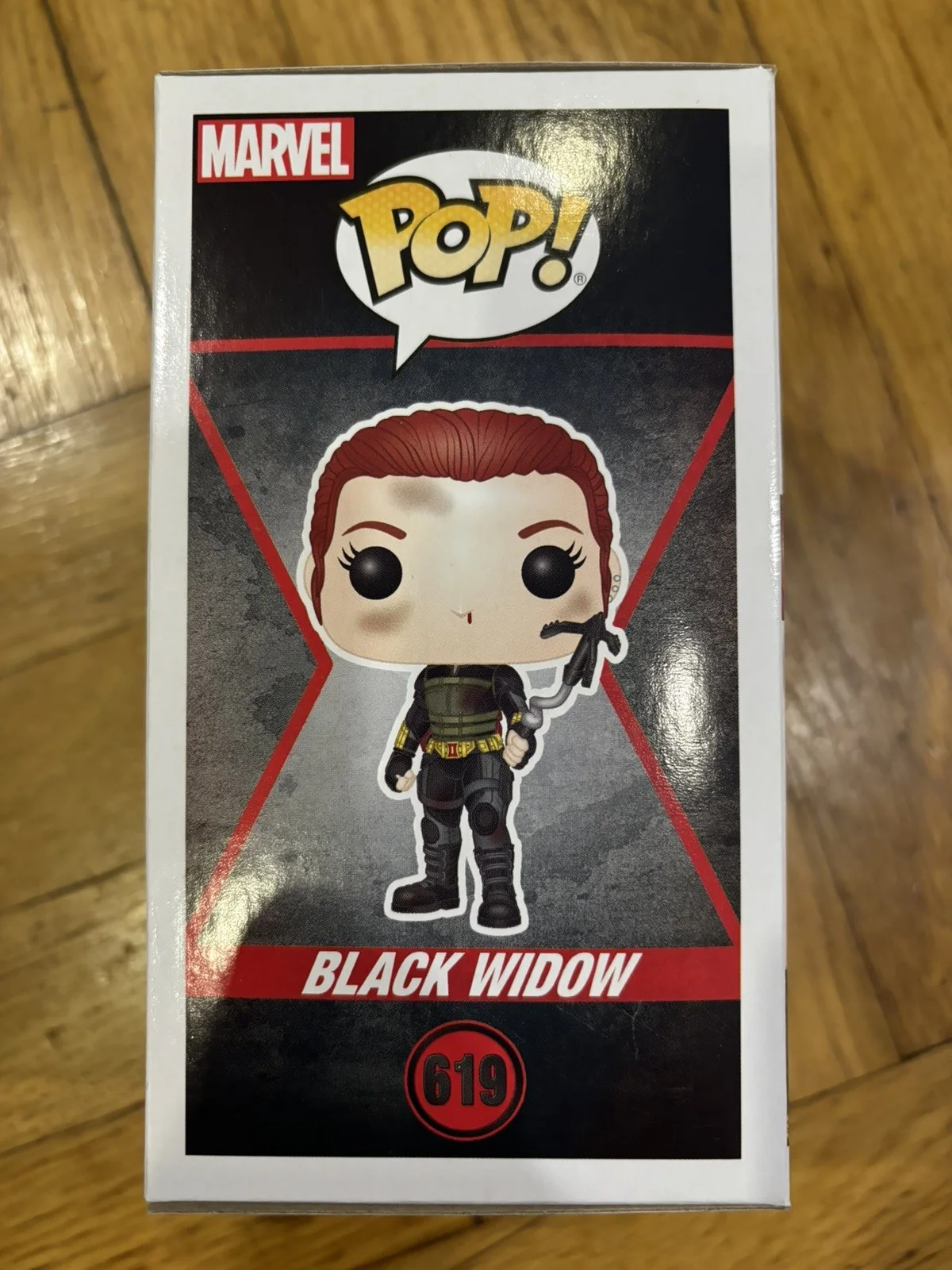 Scarlett Johansson — Black Widow Funko Pop Signed by Scarlett Johansson with Exact Proof Avengers, image 5