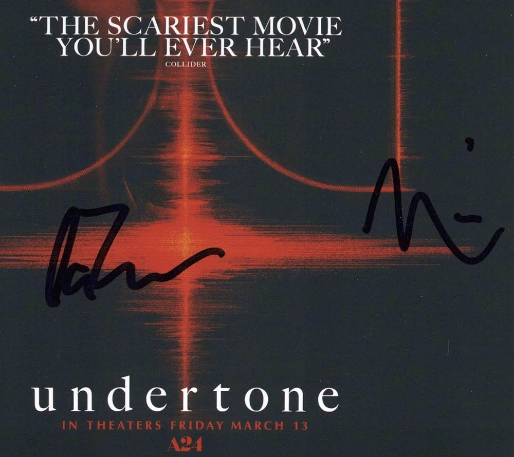 NINA KIRI, ADAM DiMARCO, IAN TUASON, MICHELE DUQUET — Nina Kiri, Adam DiMarco +2 signed "UNDERTONE" 8x10 Photo EXACT PROOF a COA, изображение 4