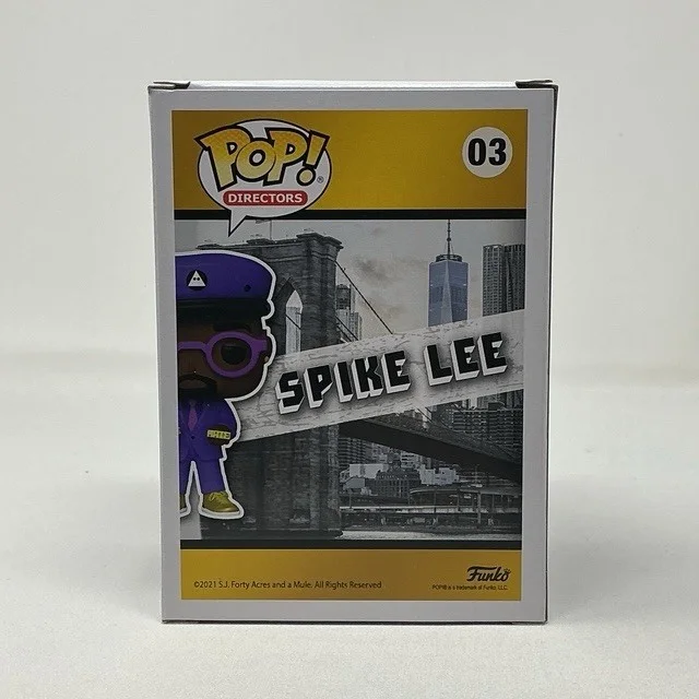 Spike Lee — Spike Lee Autographed Movie Director Funko Pop #03 Beckett BAS, изображение 4