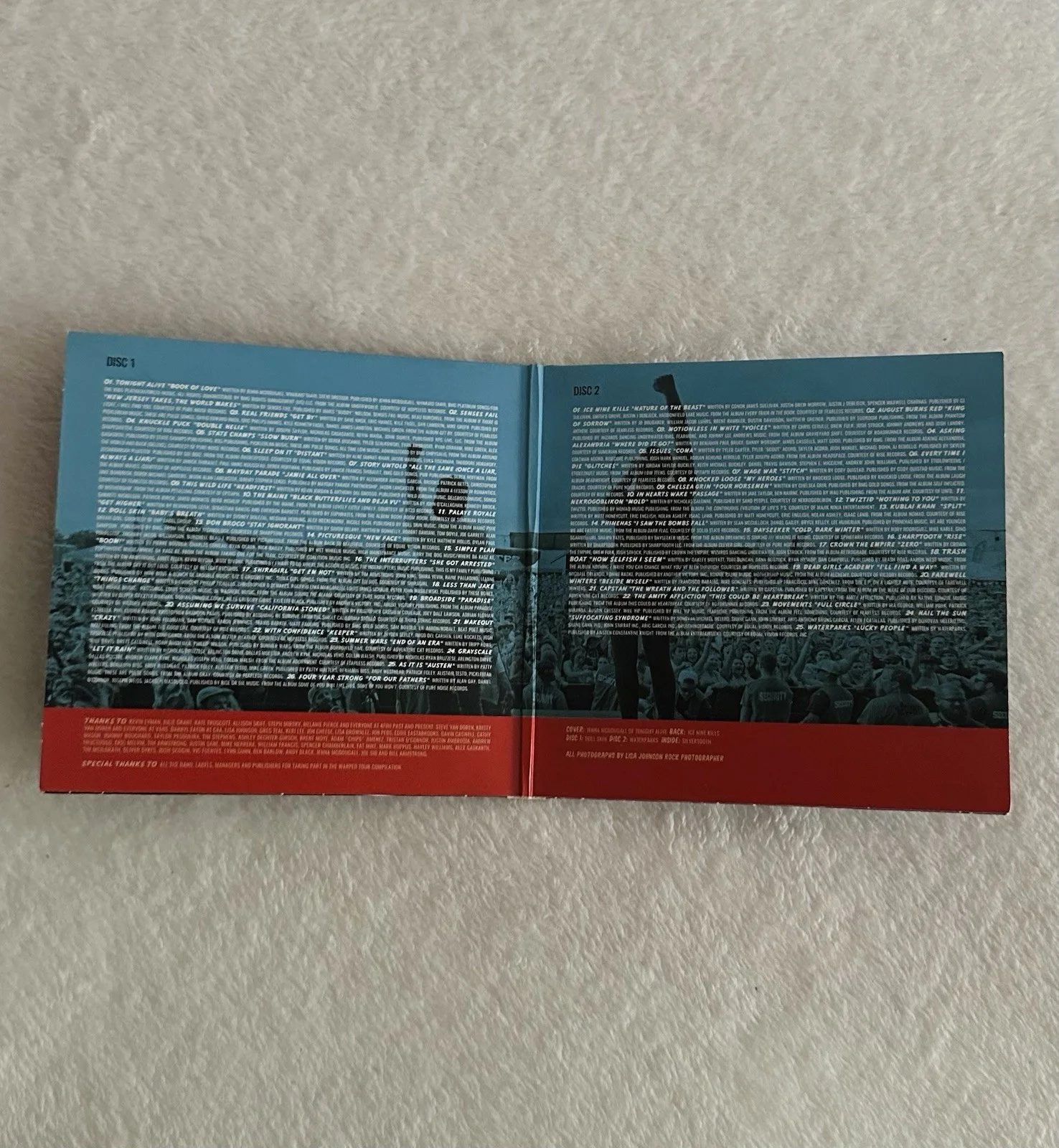 RARE Brand New Vans Warped Tour 2018 CD Signed by Ska Band "Less Than Jake", изображение 3