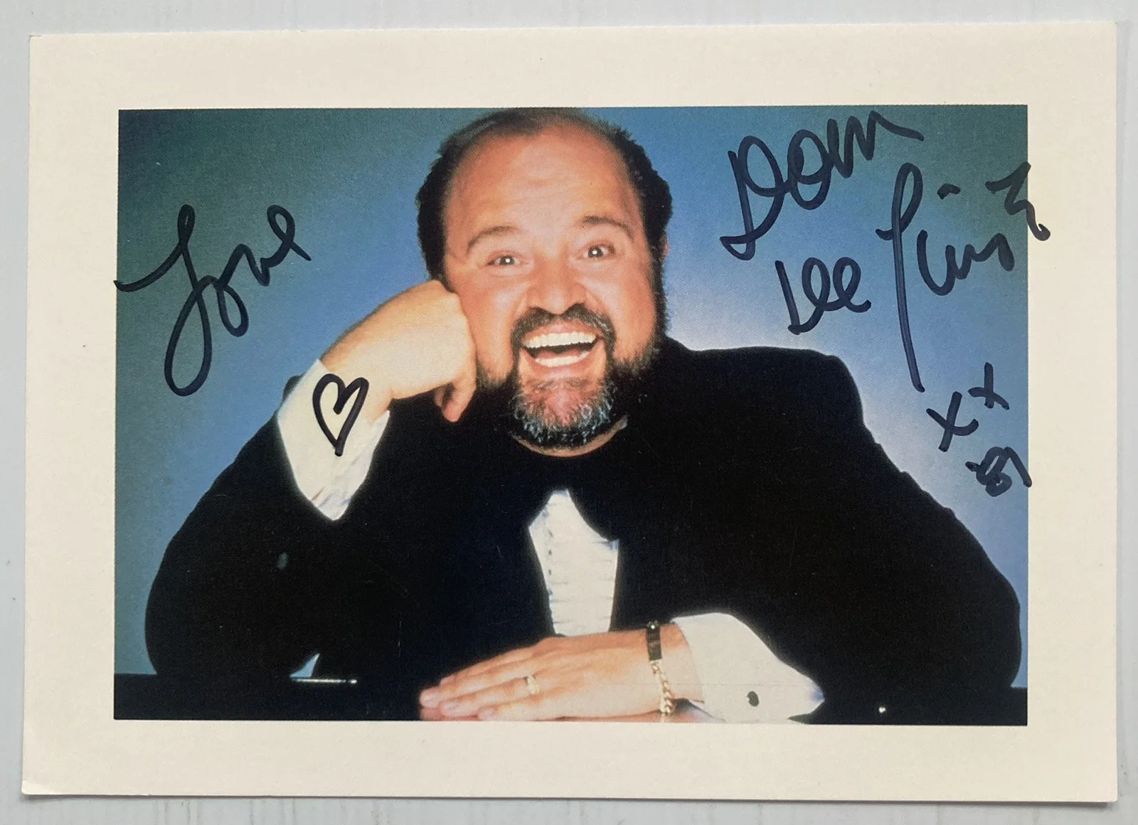 Dom DeLuise — Dom DeLuise Signed Autograph 4x6 Photo - JSA Cert - FREE S&H!, изображение 2