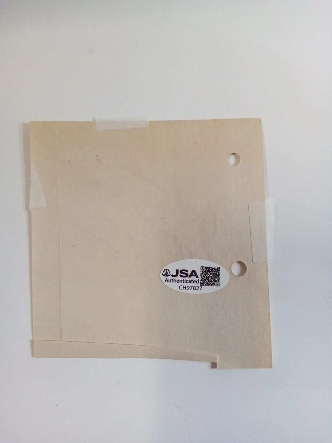 Raymond Massey Signed Cut Abe Lincoln East Of Eden JSA Authentic, изображение 3