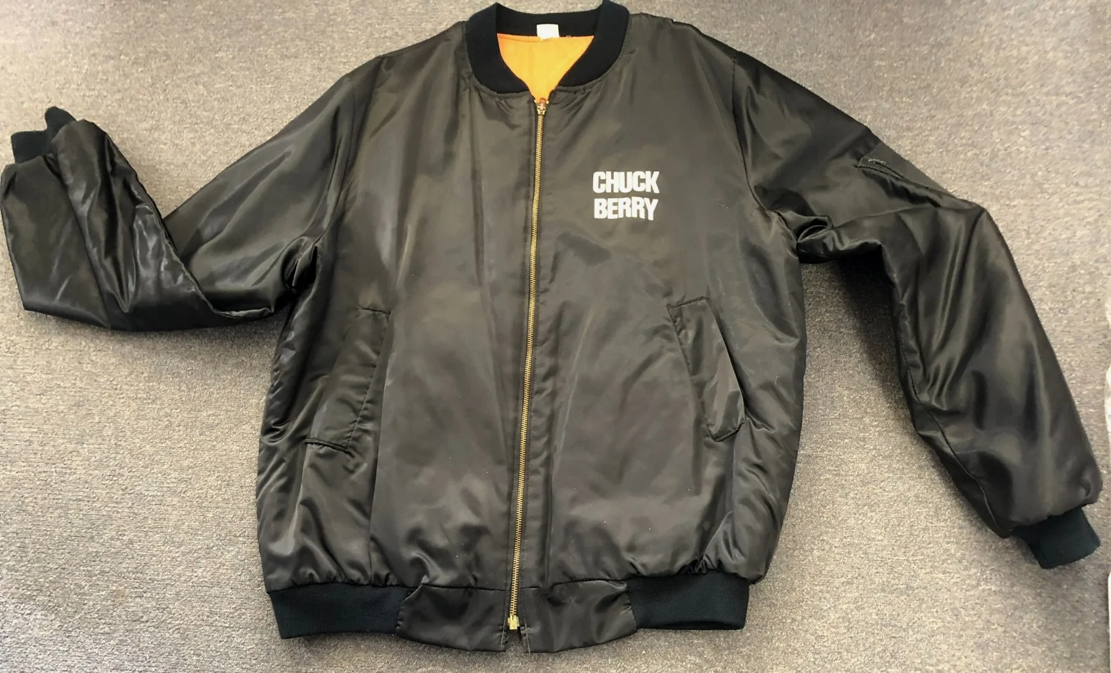 RARE CHUCK BERRY FROM ST. LOUIS TO SCANDANAVIA "89 TOUR JACKET XL, изображение 2