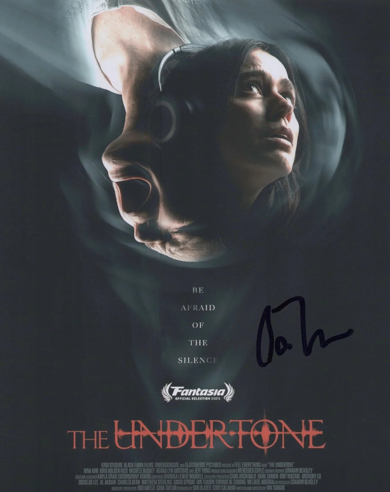 IAN TUASON — Ian Tuason signed "UNDERTONE" 8x10 Photo EXACT PROOF b Director Writer COA, image 3