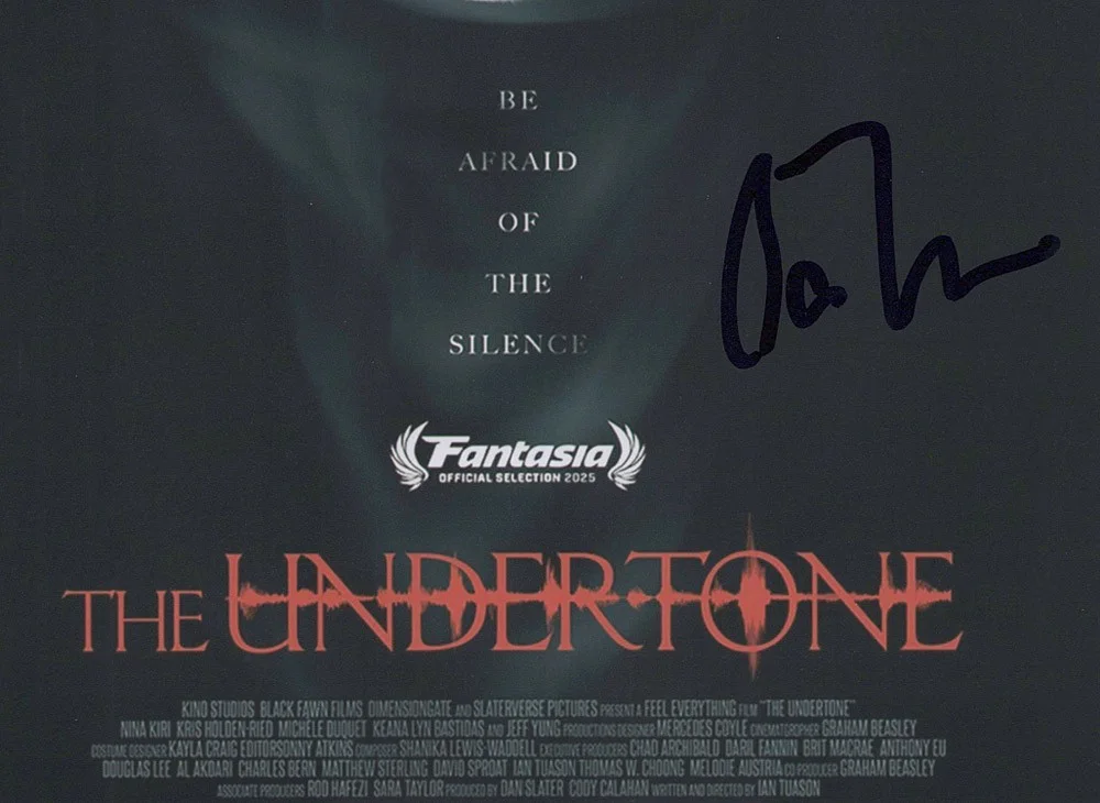 IAN TUASON — Ian Tuason signed "UNDERTONE" 8x10 Photo EXACT PROOF b Director Writer COA, image 4