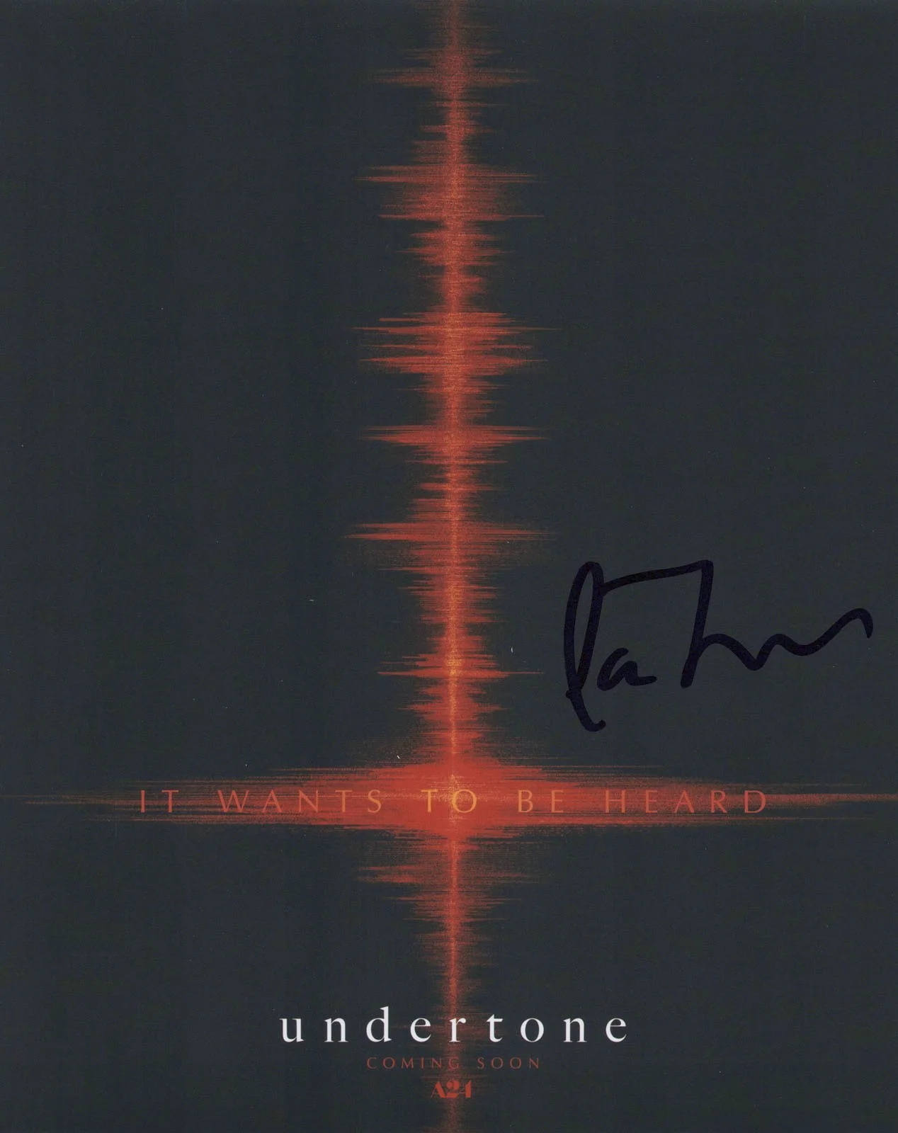 IAN TUASON — Ian Tuason signed "UNDERTONE" 8x10 Photo EXACT PROOF a Director Writer COA, изображение 3