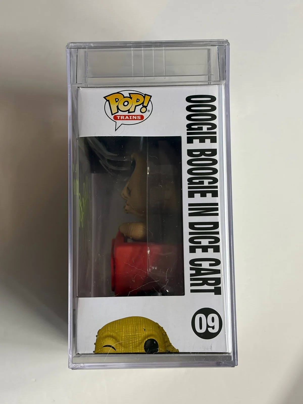 Ken Page — PSA Encapsulated Ken Page Oogie Boogie in Dice Cart Signed Funko Pop - Error Box, image 2