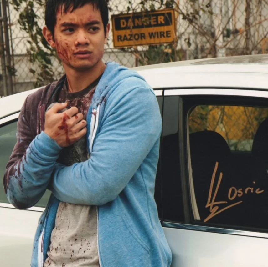 OSRIC CHAU hand-signed SUPERNATURAL color 8x10 w/ uacc rd coa BECKETT CERTIFIED, изображение 3
