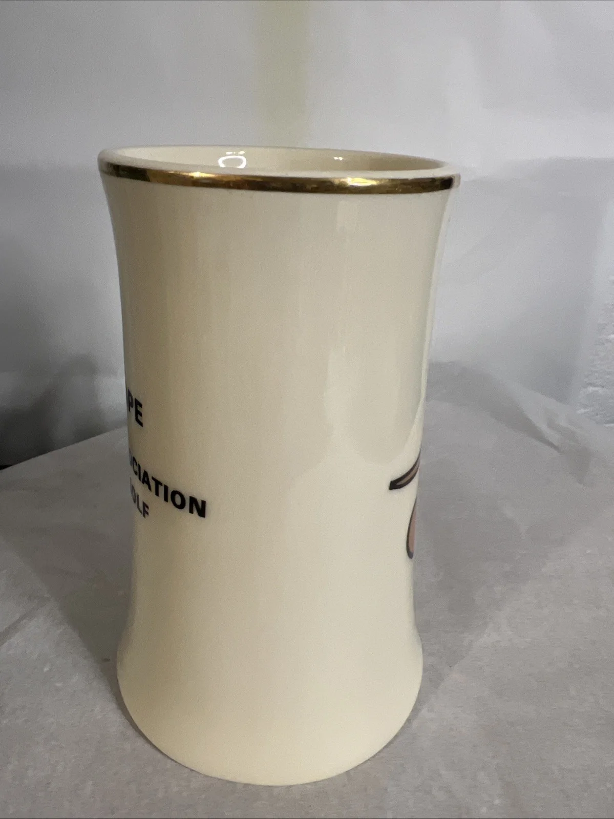 Bob Hope Tall Mug Porcelain Air Force Association Charity Golf Buntingware, изображение 2