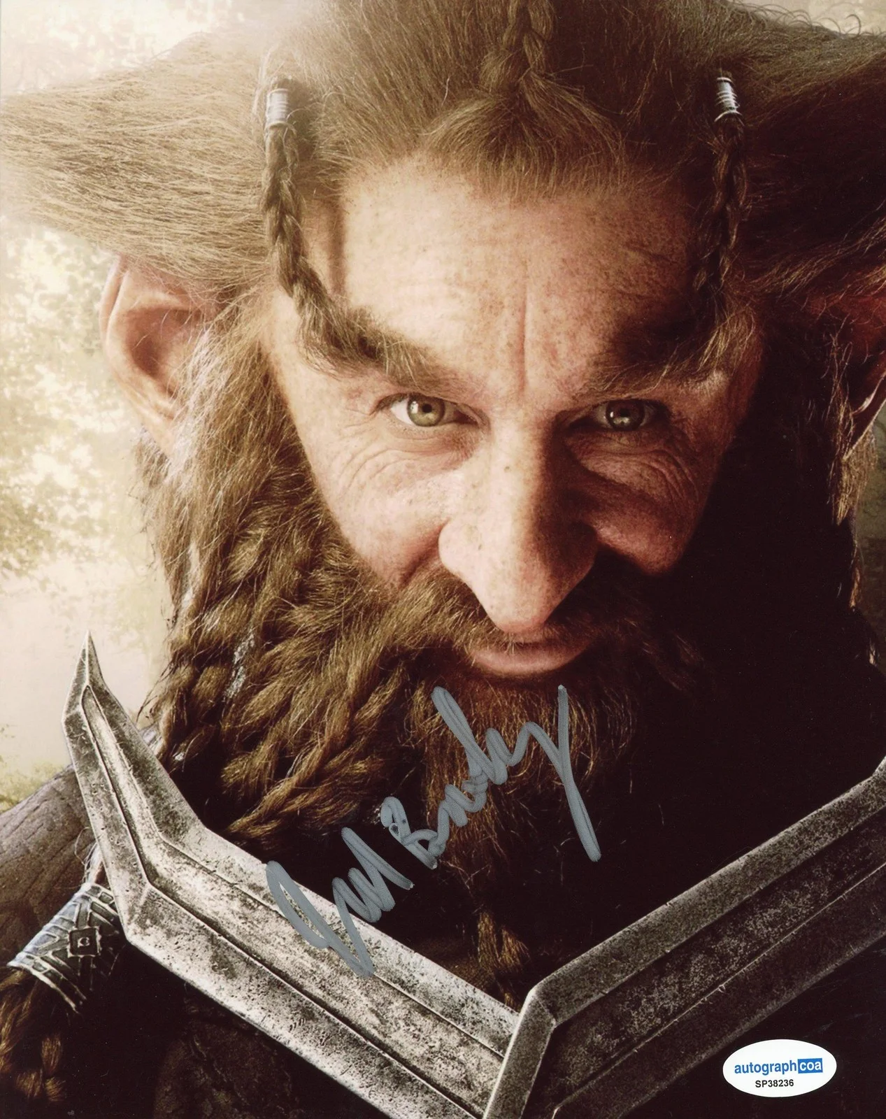 Jed Brophy — Jed Brophy "The Hobbit" AUTOGRAPH Signed Autographed 'Nori' 8x10 Photo ACOA, image 2