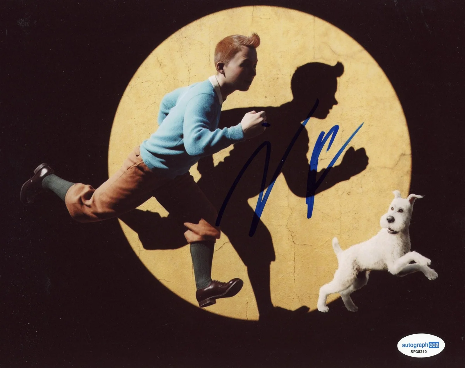 Jamie Bell — Jamie Bell "The Adventures of Tintin" AUTOGRAPH Signed 'Tintin' 8x10 Photo ACOA, изображение 2