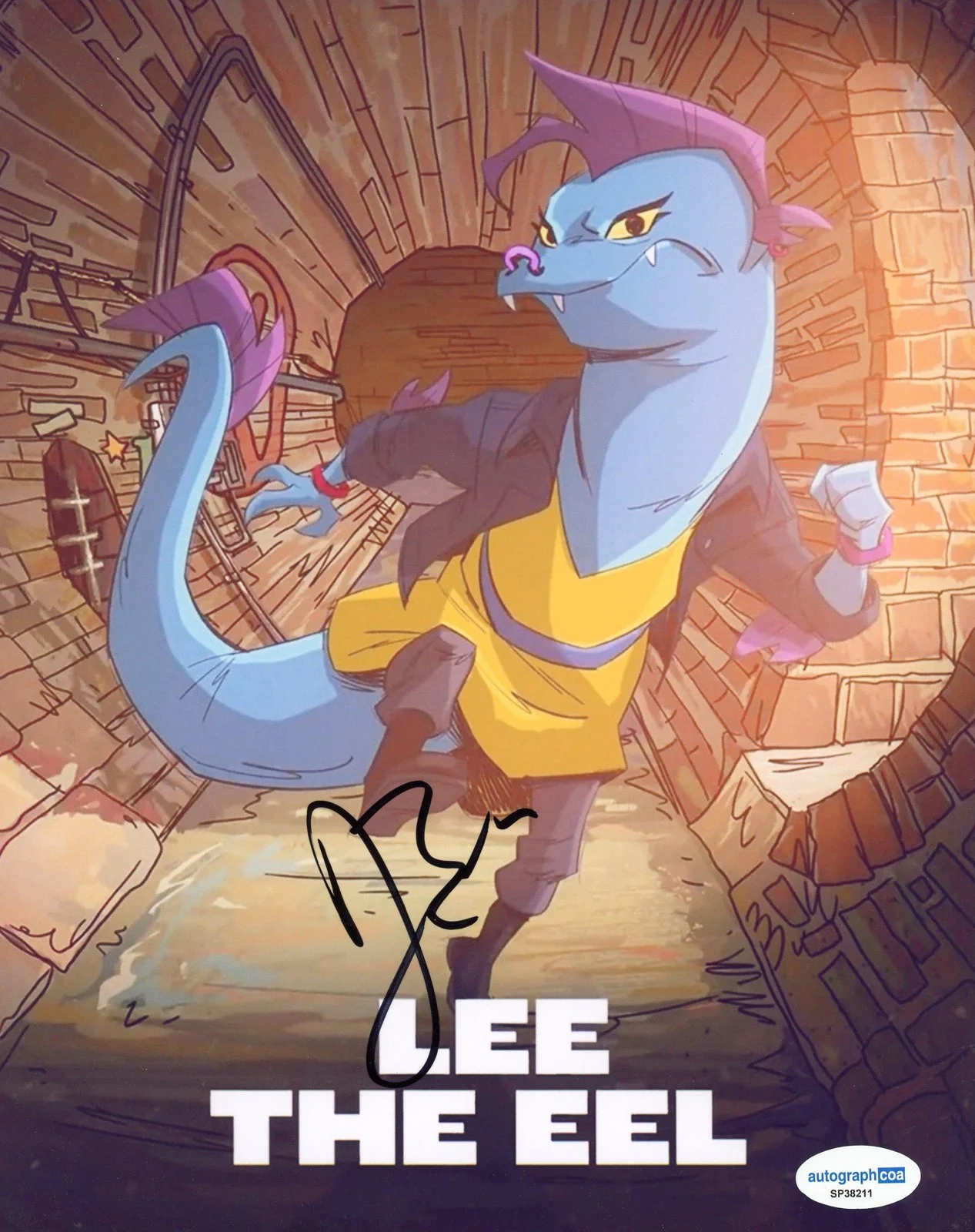 Jillian Bell — Jillian Bell "Tales of the Teenage Mutant Ninja Turtles" SIGNED 8x10 Photo ACOA, изображение 2