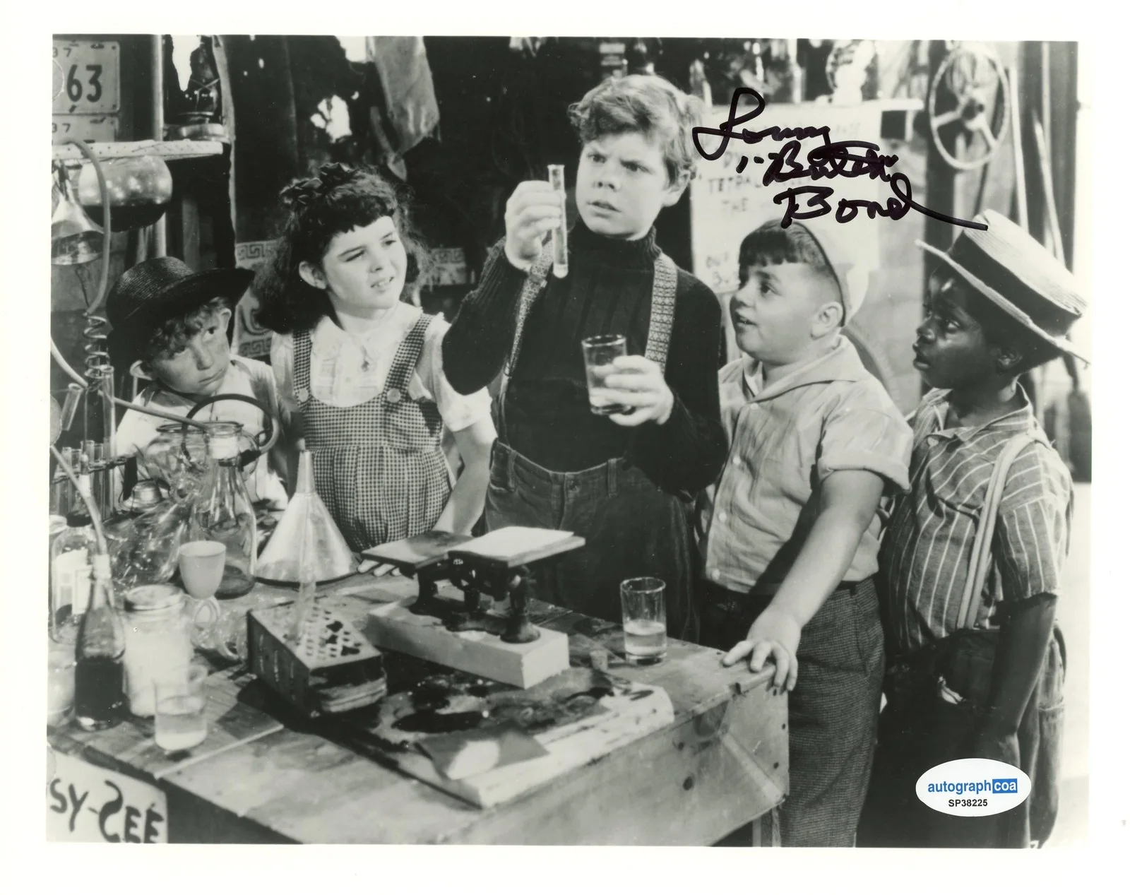 Tommy Bond — Tommy 'Butch' Bond "The Little Rascals" AUTOGRAPH Signed 'Our Gang' 8x10 Photo B, изображение 2