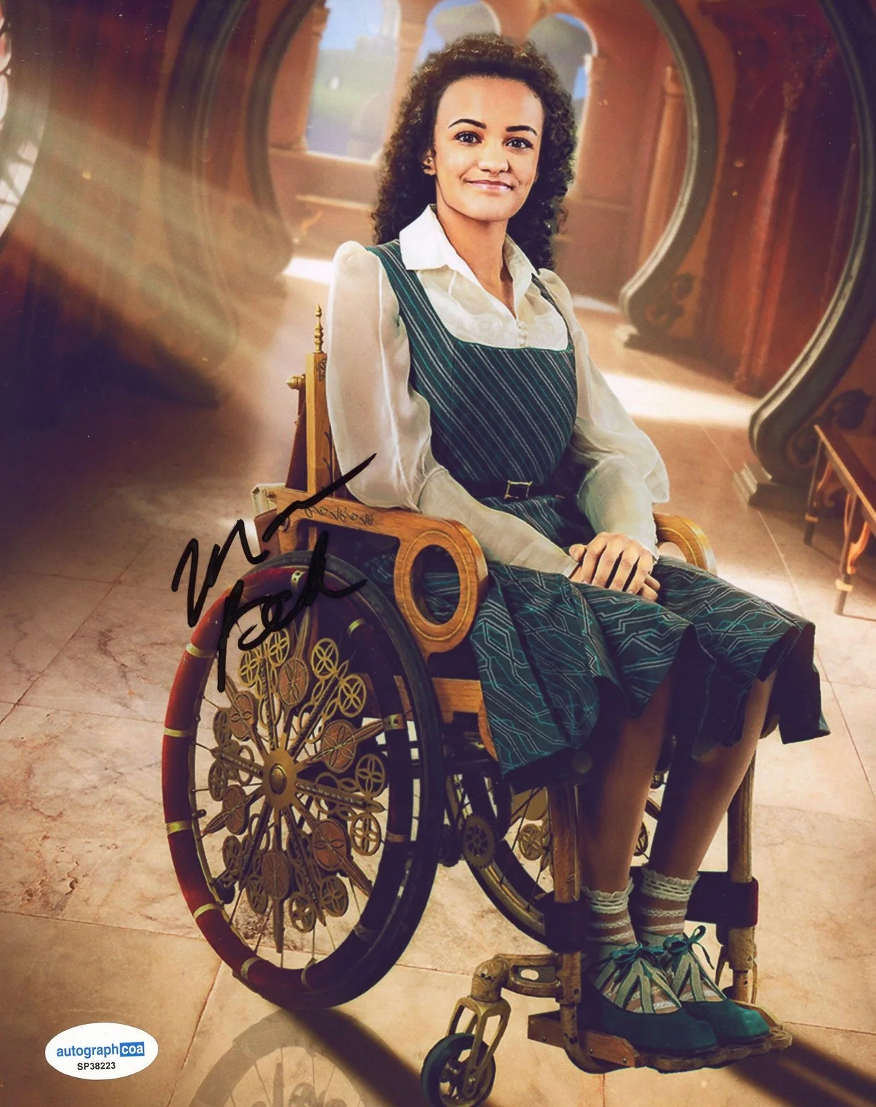 Marissa Bode — Marissa Bode "Wicked" AUTOGRAPH Signed Autographed 'Nessarose' 8x10 Photo ACOA, image 2