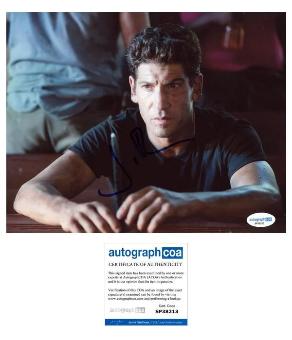 Jon Bernthal — Jon Bernthal "The Walking Dead" AUTOGRAPH Signed 'Shane Walsh' 8x10 Photo ACOA