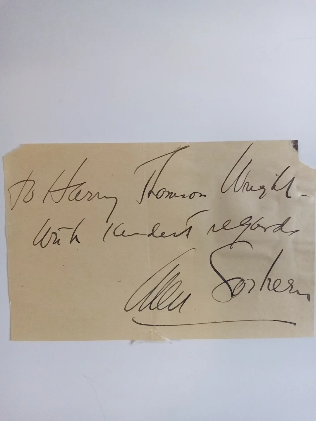 Ann Sothern Actress Maisie Signed Cut Inscribed JSA, image 2