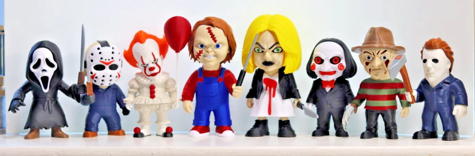 classic horror figures minis film memorabilia, image 2