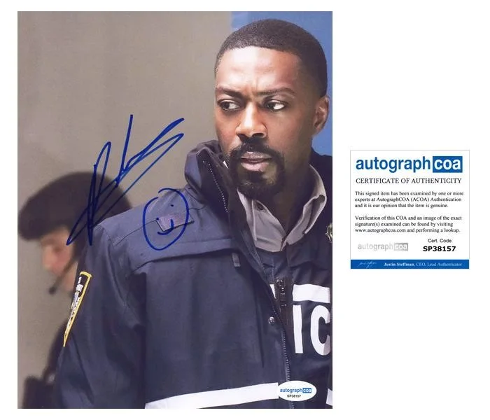 David Ajala — David Ajala "Law & Order" AUTOGRAPH Signed 'Det. Theo Walker' 8x10 Photo B ACOA