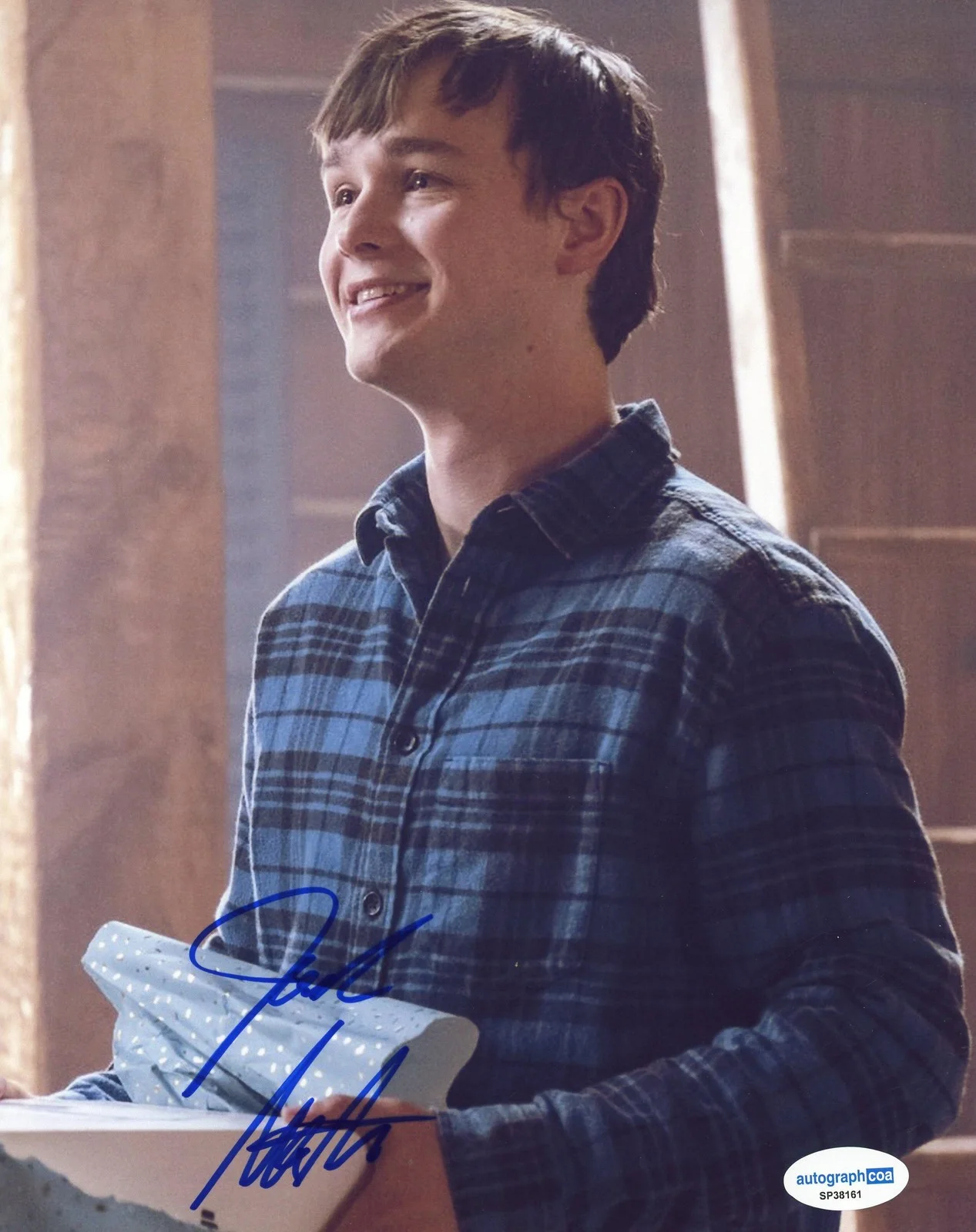Jack Alcott — Jack Alcott "Dexter: New Blood" AUTOGRAPH Signed 'Harrison' 8x10 Photo H ACOA, image 2