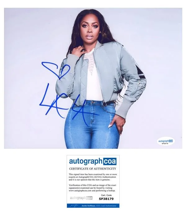 La La Anthony — La La Anthony "Power" AUTOGRAPH Signed Autographed 8x10 Photo D ACOA