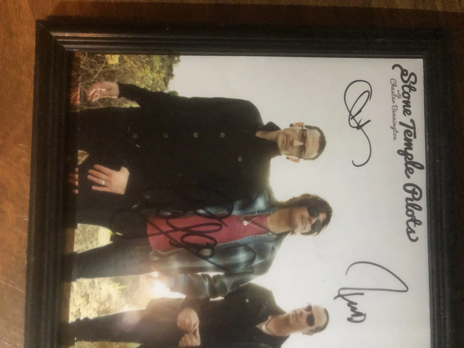 Stone Temple Pilots w Chester Bennington + SIGNED Autographed 8x10 Linkin Park, изображение 2