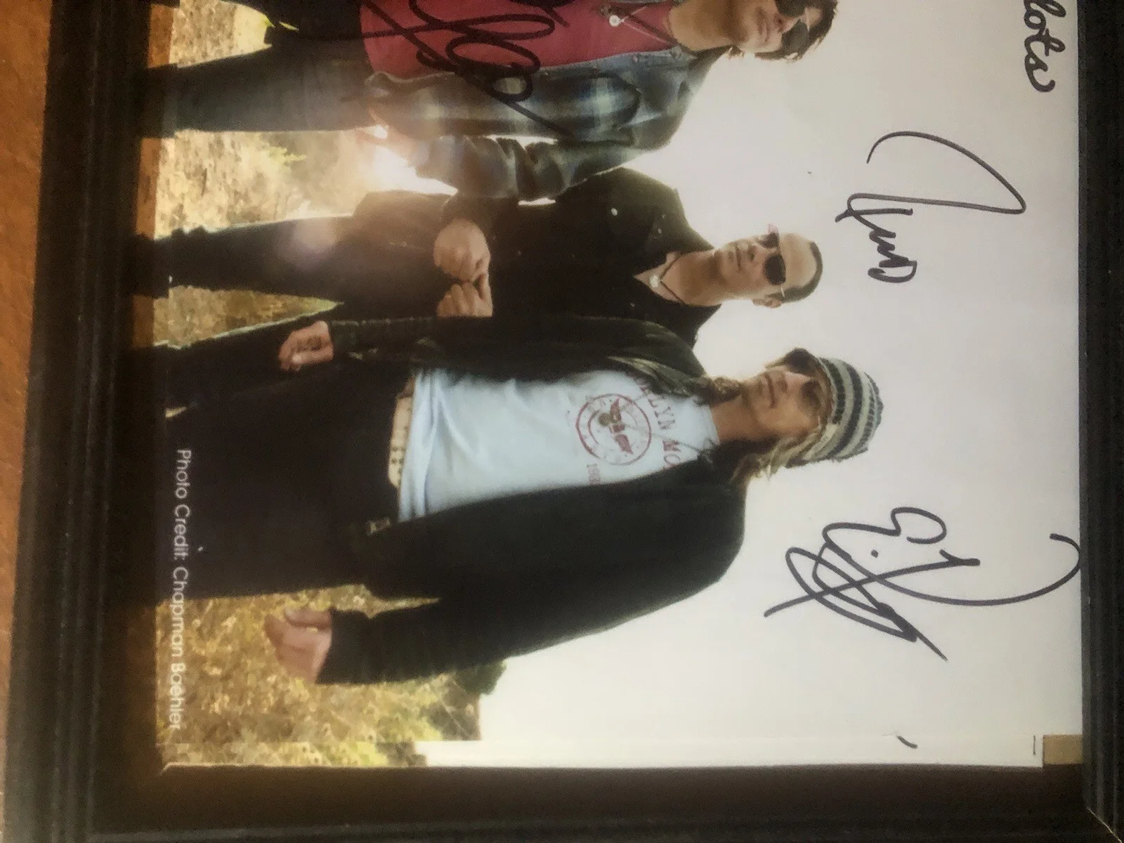 Stone Temple Pilots w Chester Bennington + SIGNED Autographed 8x10 Linkin Park, изображение 3