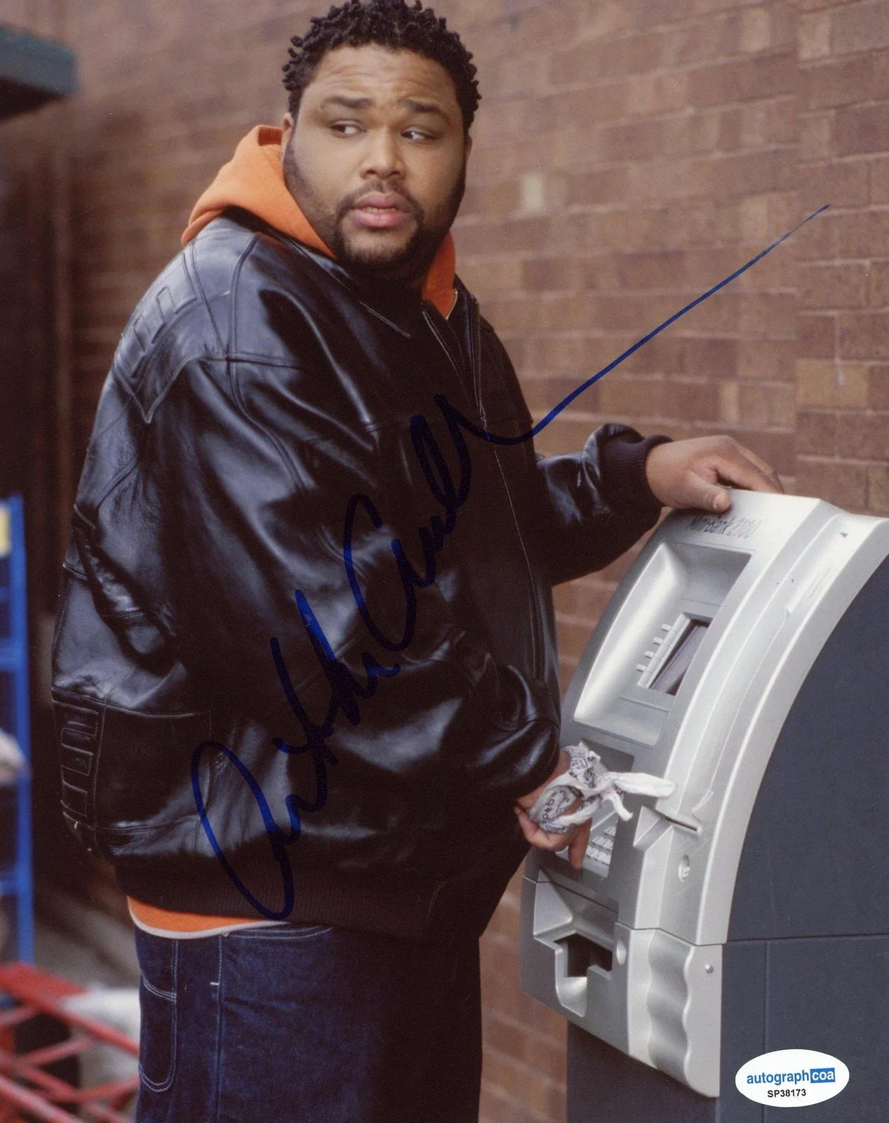 Anthony Anderson — Anthony Anderson "Barbershop" AUTOGRAPH Signed 'J.D.' 8x10 Photo ACOA, изображение 2