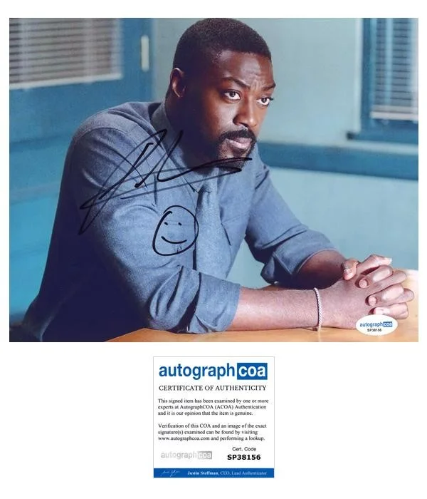 David Ajala — David Ajala "Law & Order" AUTOGRAPH Signed 'Det. Theo Walker' 8x10 Photo ACOA