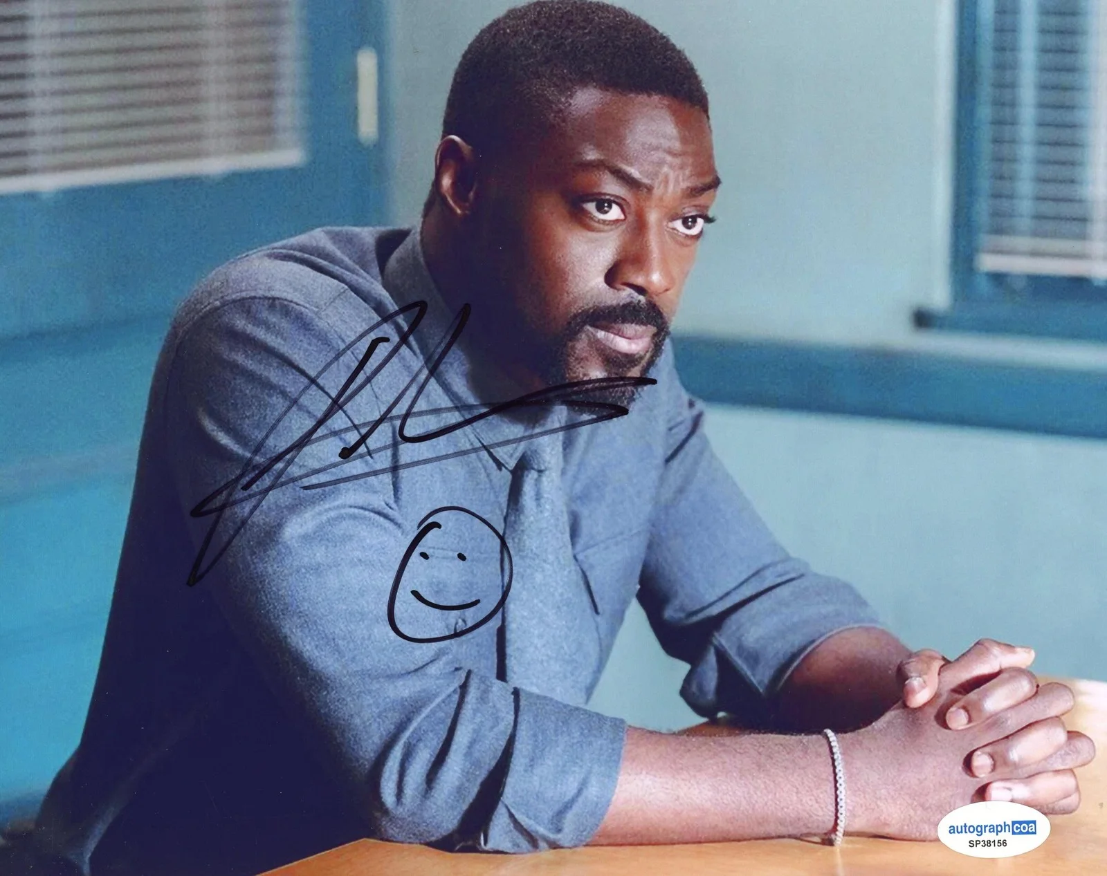 David Ajala — David Ajala "Law & Order" AUTOGRAPH Signed 'Det. Theo Walker' 8x10 Photo ACOA, image 2