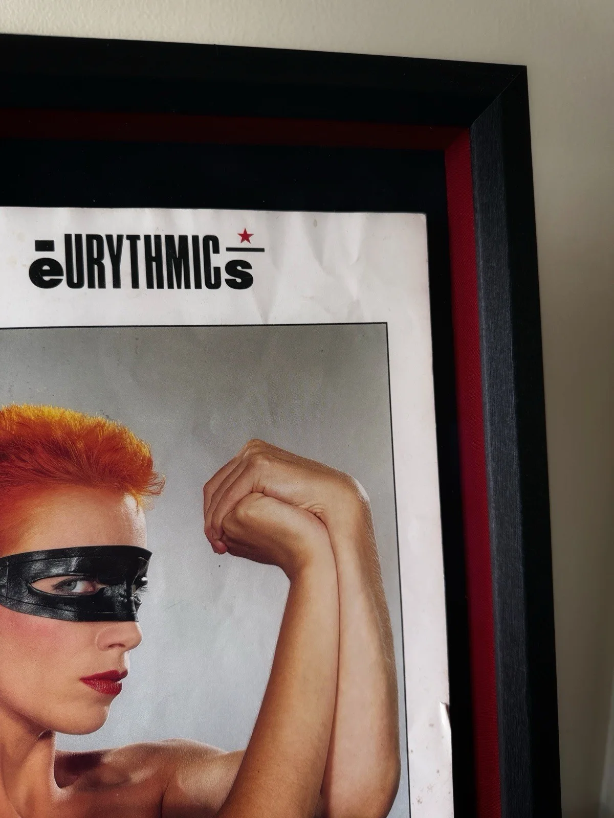 Annie Lennox Signed Index Card & Program From The Eurythmics Touch Tour, image 5