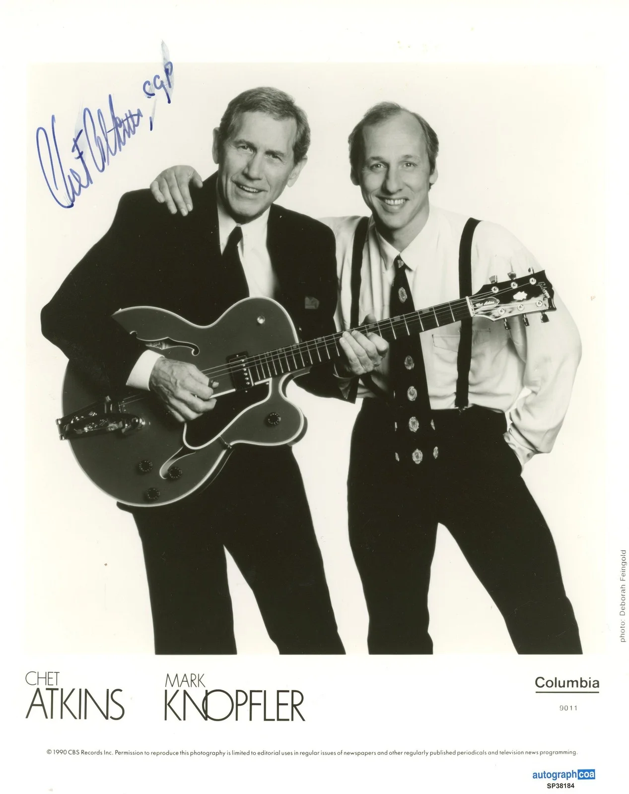 Chet Atkins — Chet Atkins "Mister Guitar" AUTOGRAPH Signed Autographed 8x10 Photo ACOA, изображение 2