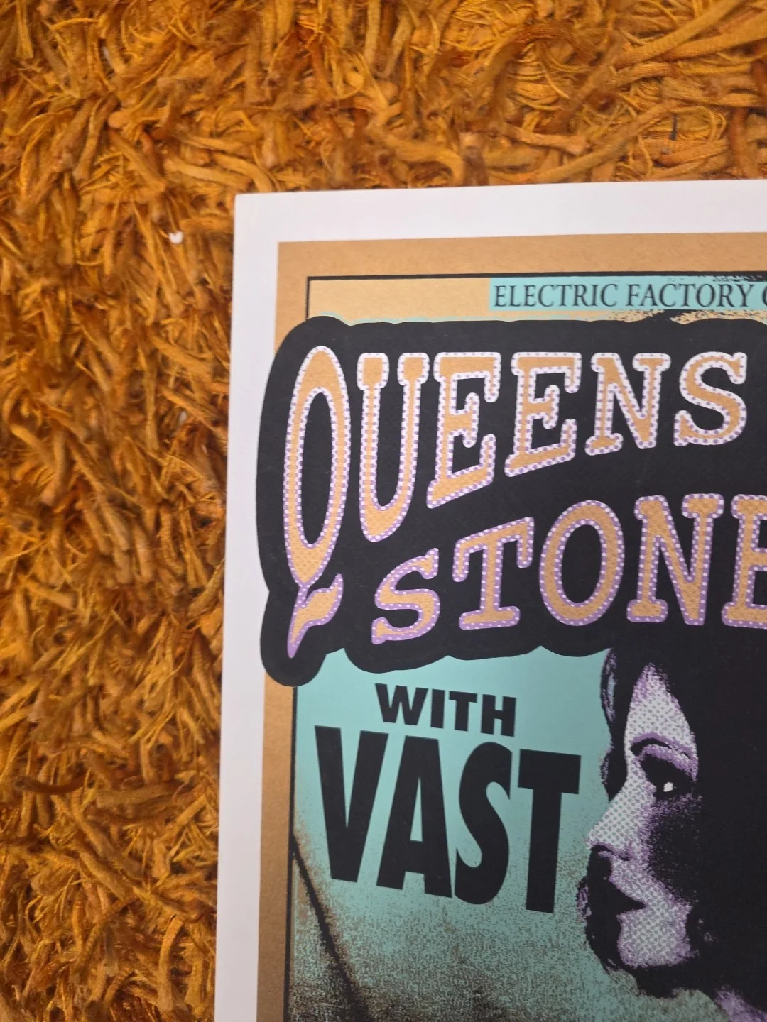 Queens Of The Stoned Age 2000 Philly Arminski Poster - signed, image 4