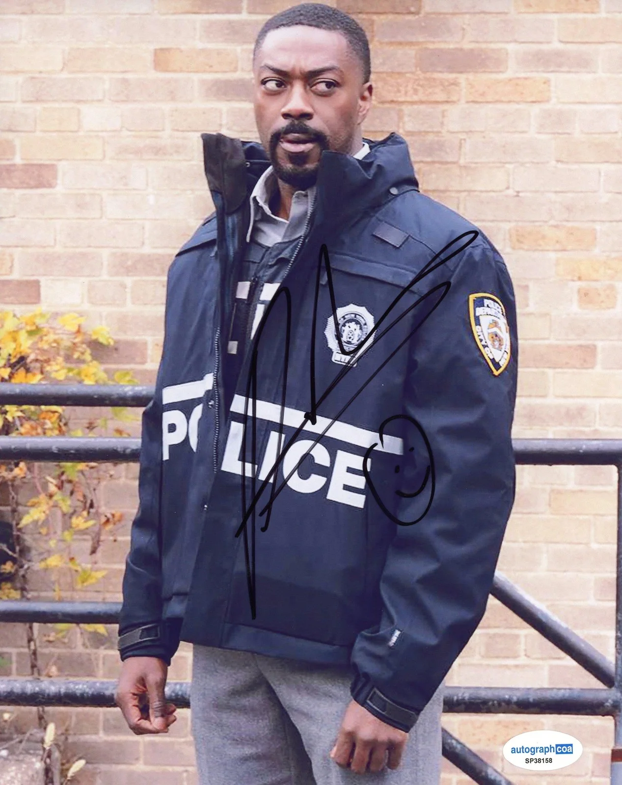 David Ajala — David Ajala "Law & Order" AUTOGRAPH Signed 'Det. Theo Walker' 8x10 Photo C ACOA, image 2
