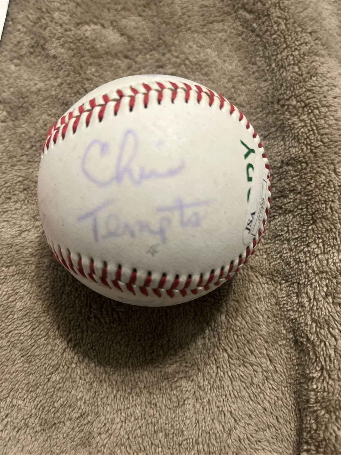 Signed The Temptations Together Again Baseball JSA Authenticated By JSA#J77333, image 3
