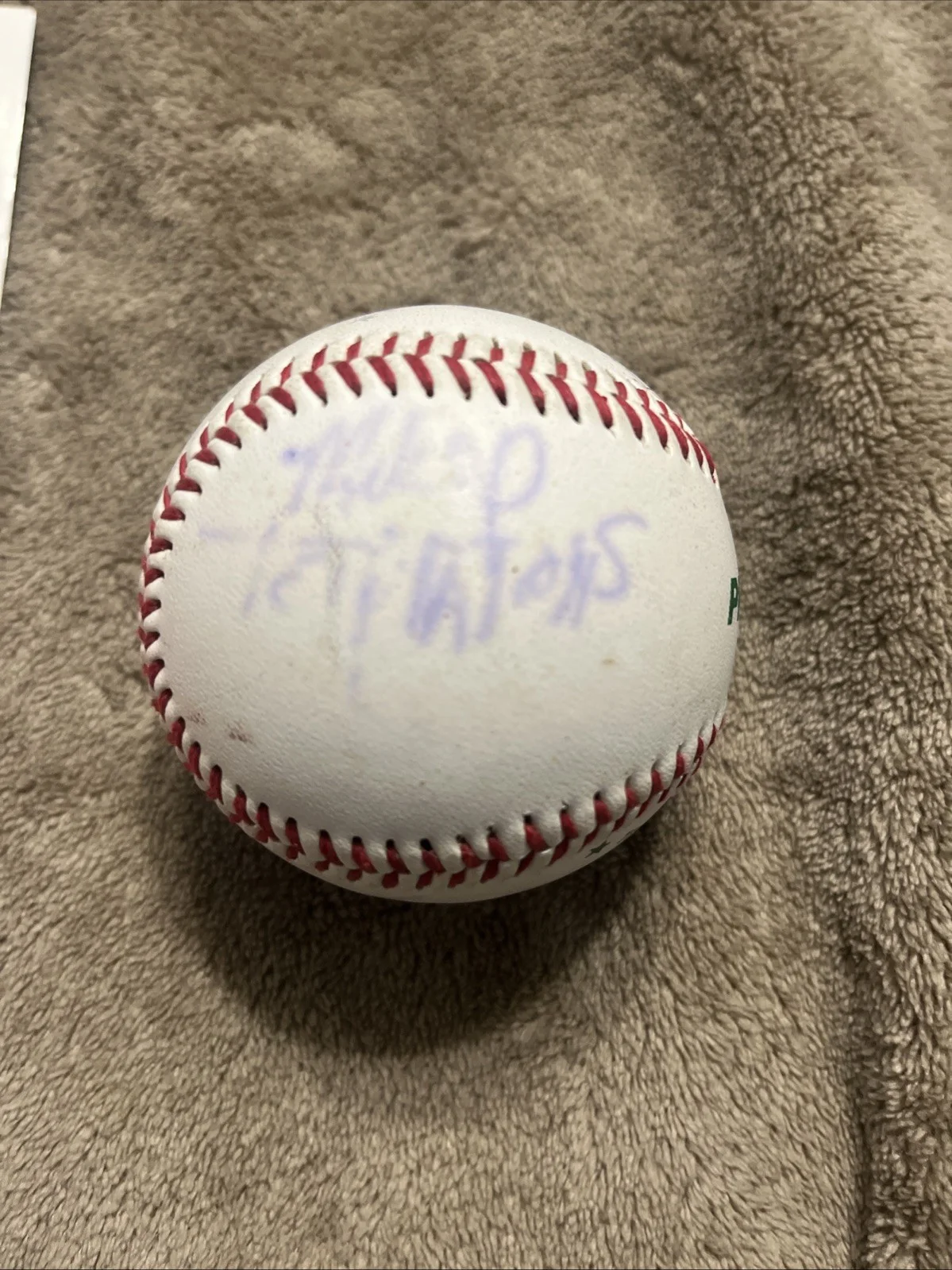 Signed The Temptations Together Again Baseball JSA Authenticated By JSA#J77333, image 4