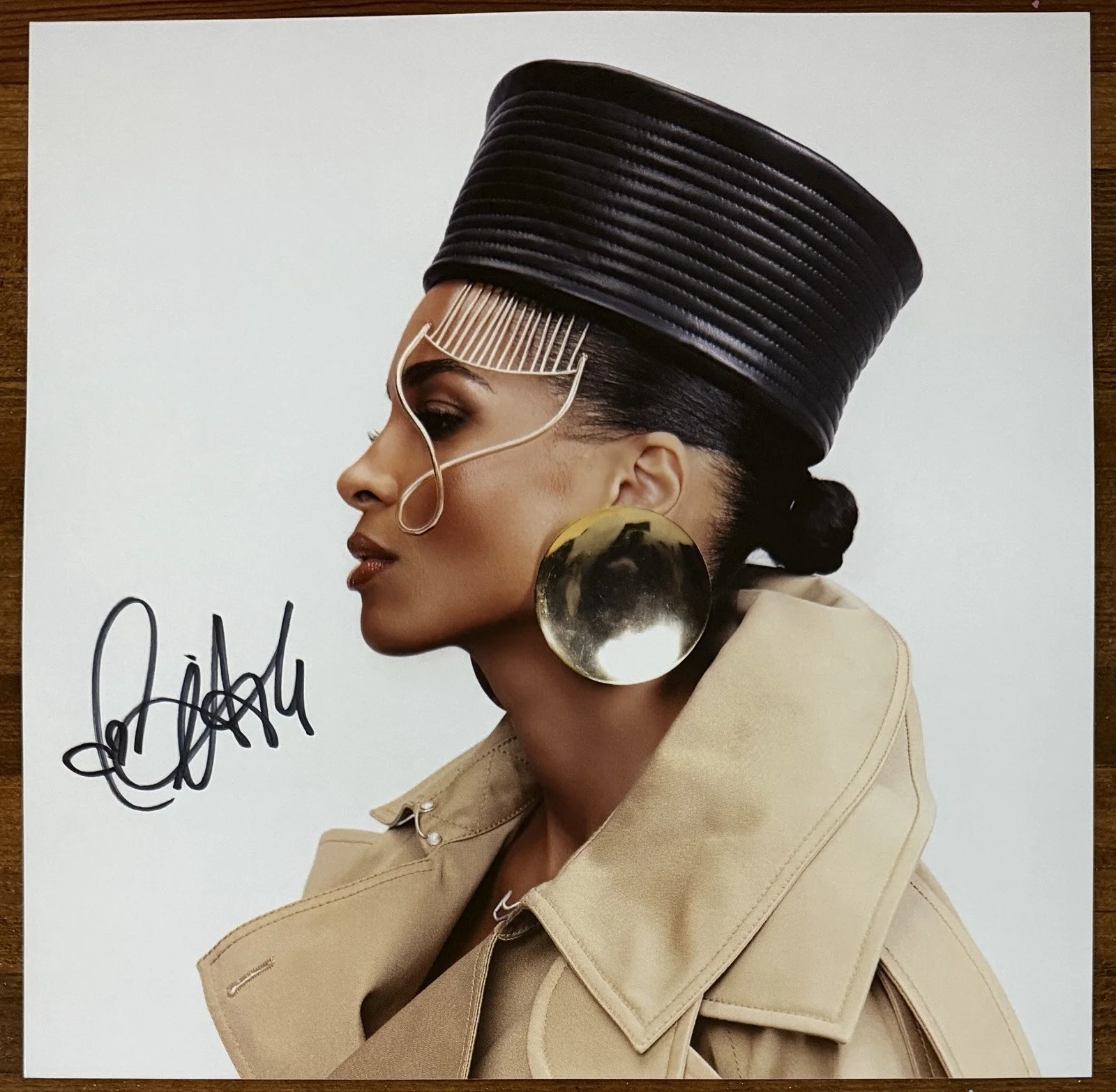 SIGNED Ciara Album Art Photograph Card Autograph & Cici RED Vinyl PSA DNA COA, изображение 4