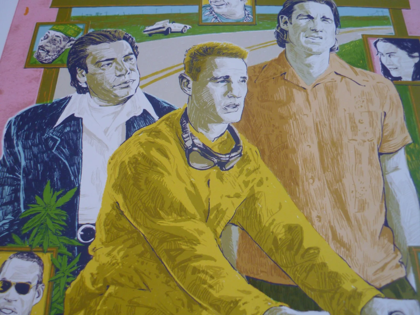 10x8 Framed mounted poster cinema screening wes anderson bottle rocket, image 2