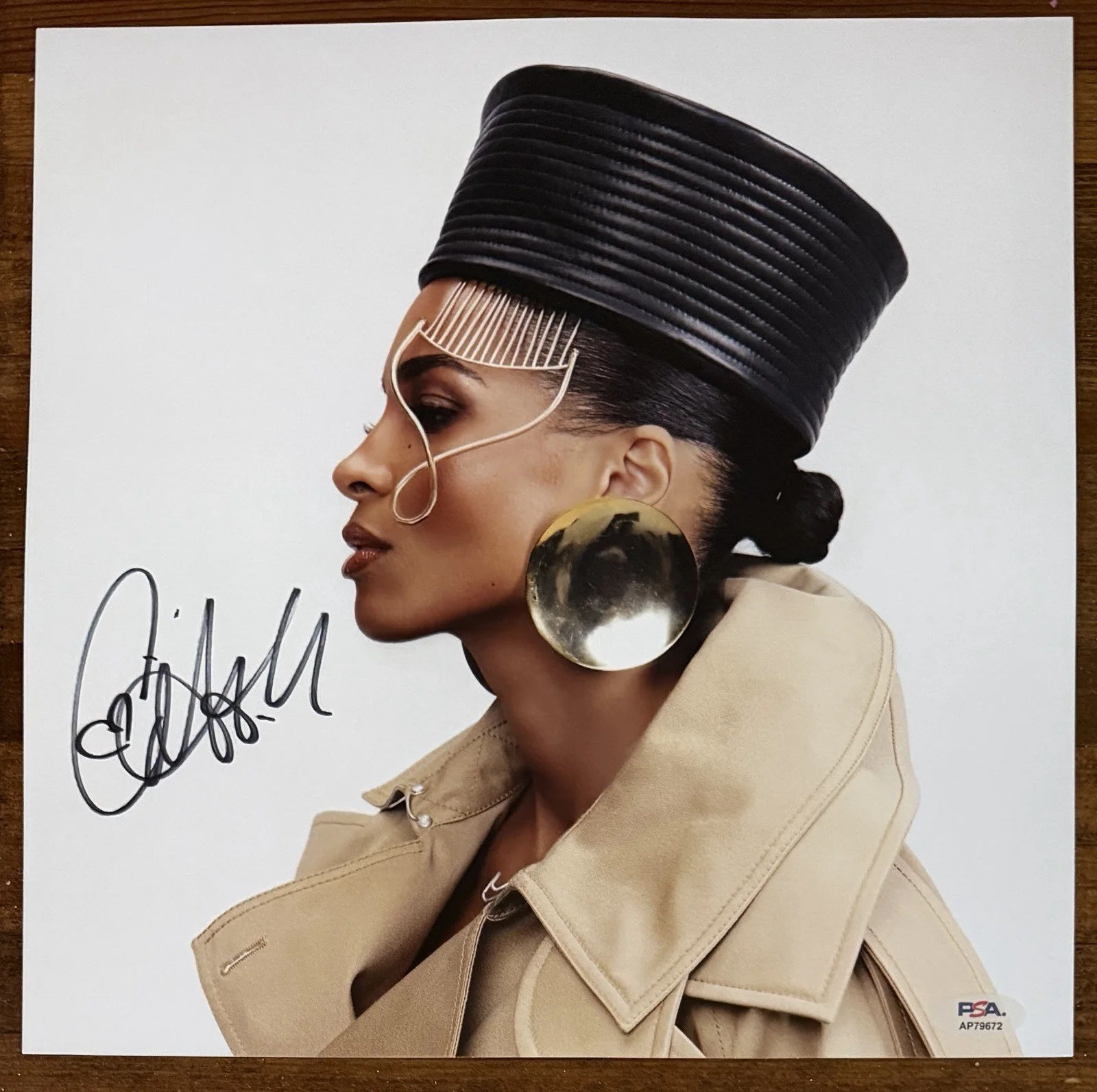 SIGNED Ciara Album Art Photograph Card Autograph & Cici RED Vinyl LP PSA DNA COA, изображение 2