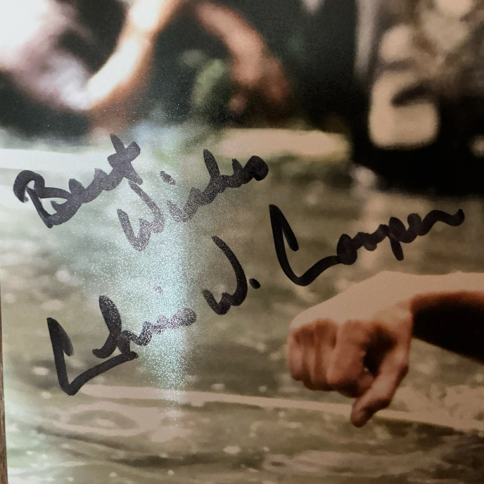 Chris Cooper — CHRIS COOPER Signed 8x10 Photo ADAPTATION Swamp Inscribed ACOA SP07739 Oscar, изображение 2