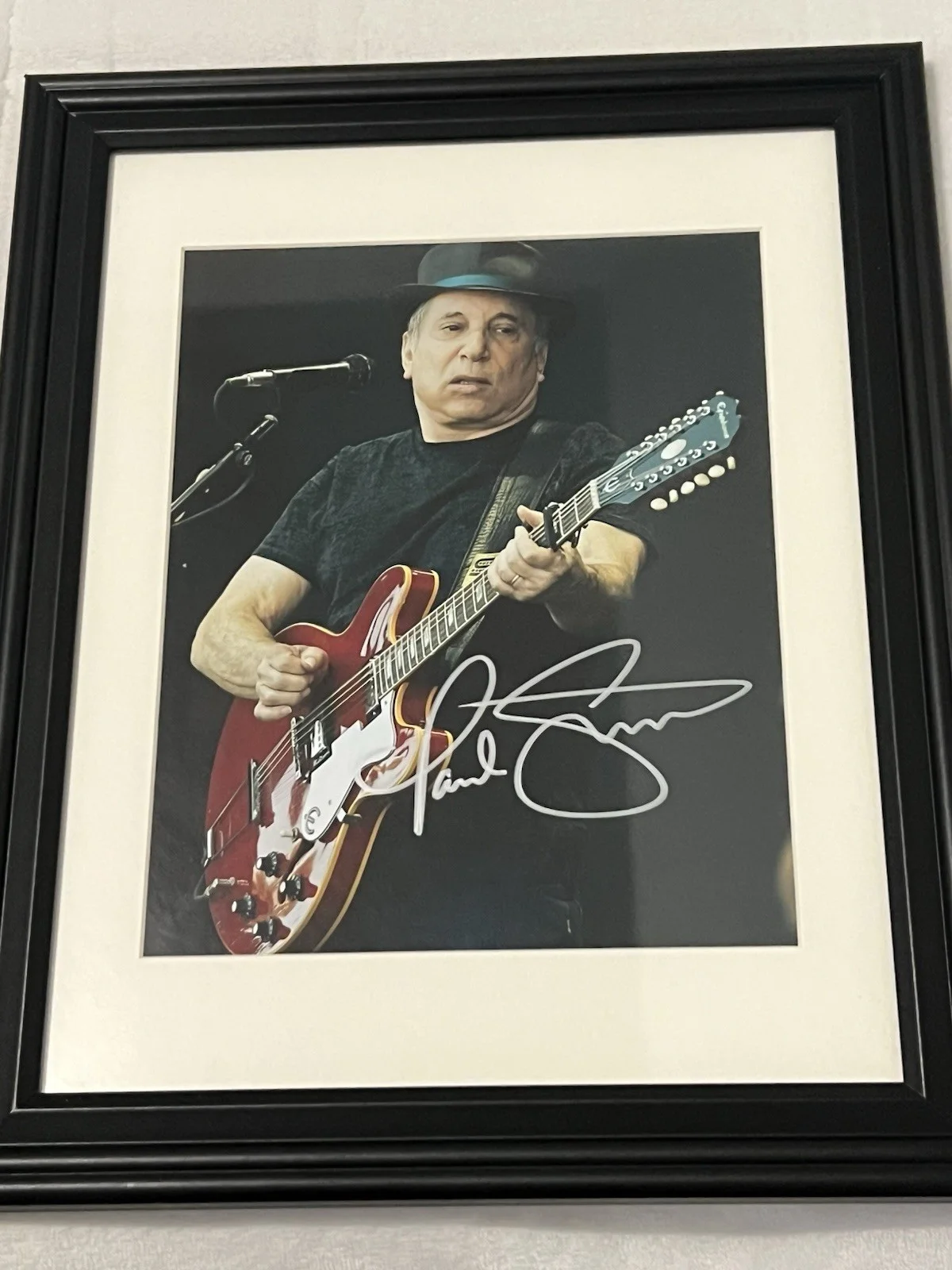 Paul Simon Signed 8 X 11.5 Framed Photo Autographed Music Legend, изображение 3