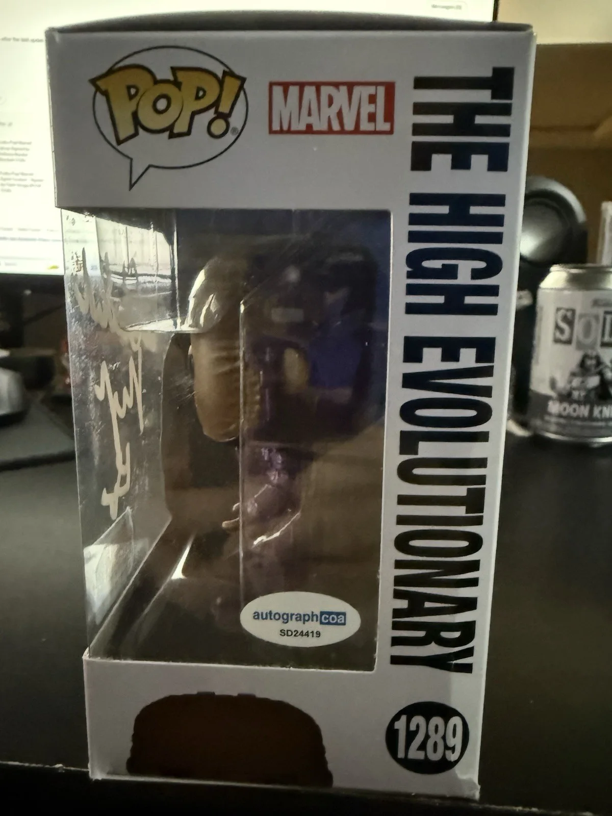Chukwudi Iwuji — Funko Pop! Marvel - GOTG Vol.3 High Evolutionary Signed by Chukwudi Iwuji (ACOA), image 4