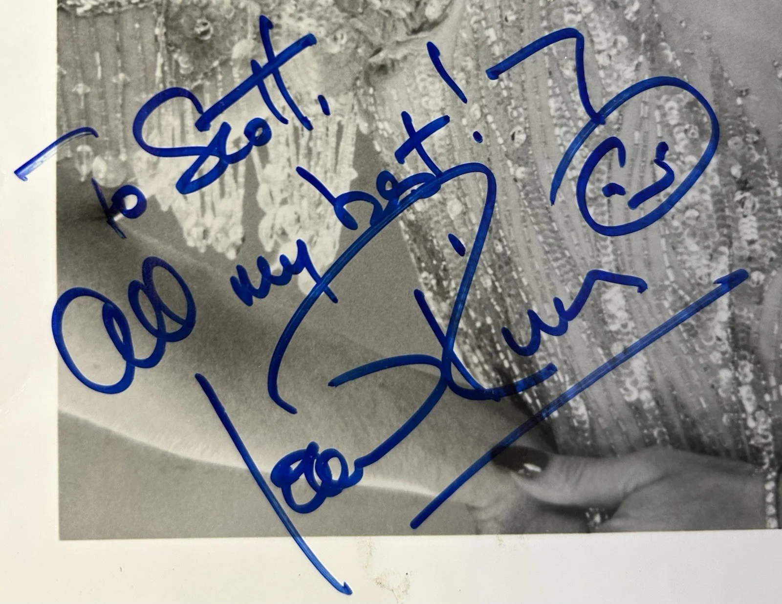 Joan Rivers — Joan Rivers Signed 8x10 Photo + Backstage Pass & Comedy Show Tickets Rare VIP, image 3