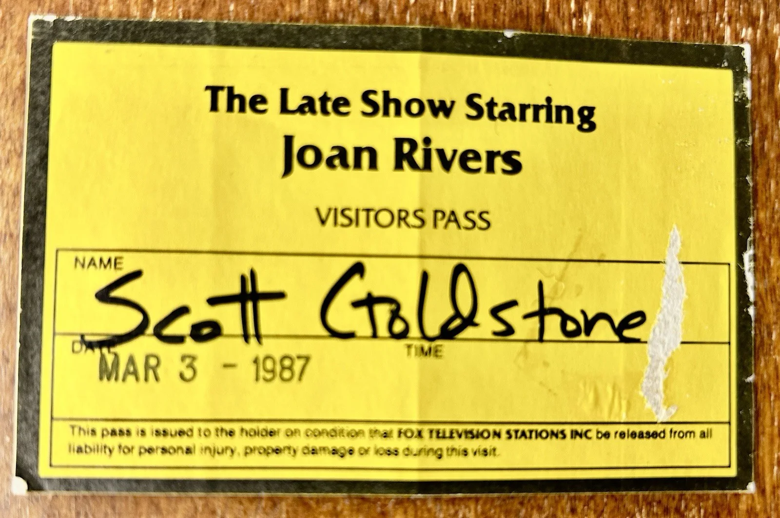 Joan Rivers — Joan Rivers Signed 8x10 Photo + Backstage Pass & Comedy Show Tickets Rare VIP, image 5