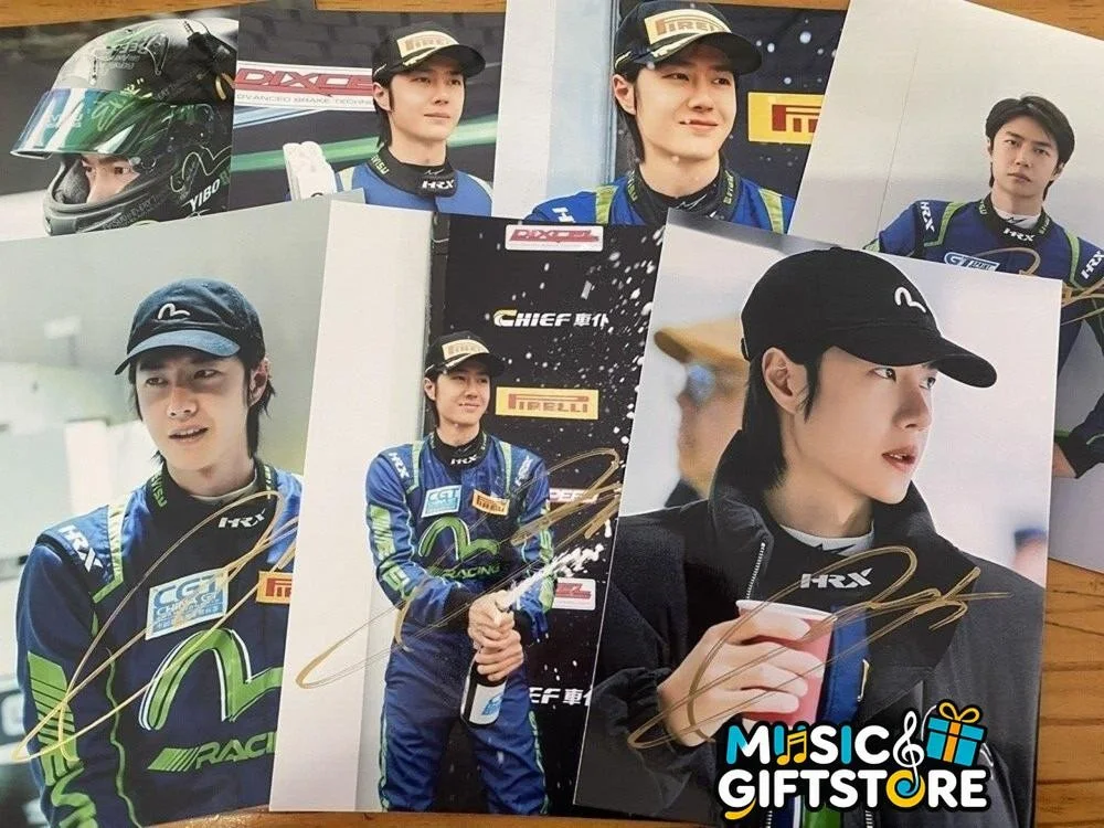WANG YIBO YI BO PHOTO CARD PICTURE SIGNED AUTOGRAPHED COLLECTION 4*6 2025a #MUGS, изображение 2